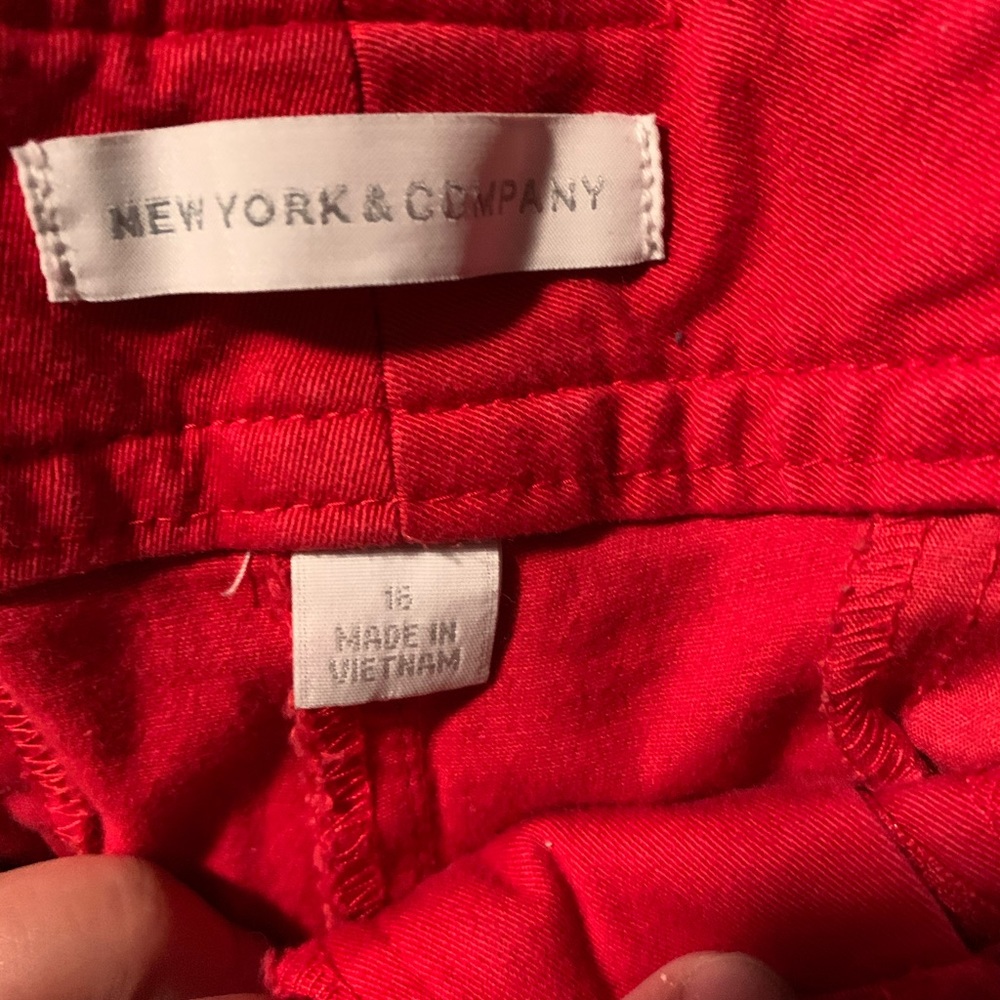 Like new New York and co RED shorts!